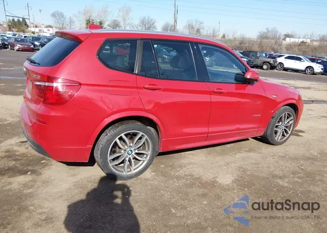 2015 BMW X3 xDrive28I from USA, damaged, VIN 5UXWX9C57F0D51211